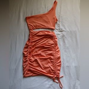 Sexy women, mini body con dress club uffles backless, party dresses